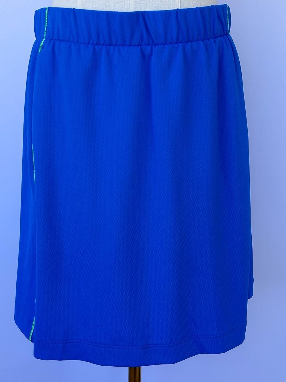 Nike Golf Women’s Dri-Fit Athletic Skorts Zip Pockets Vibrant Blue Size M 8-10‎